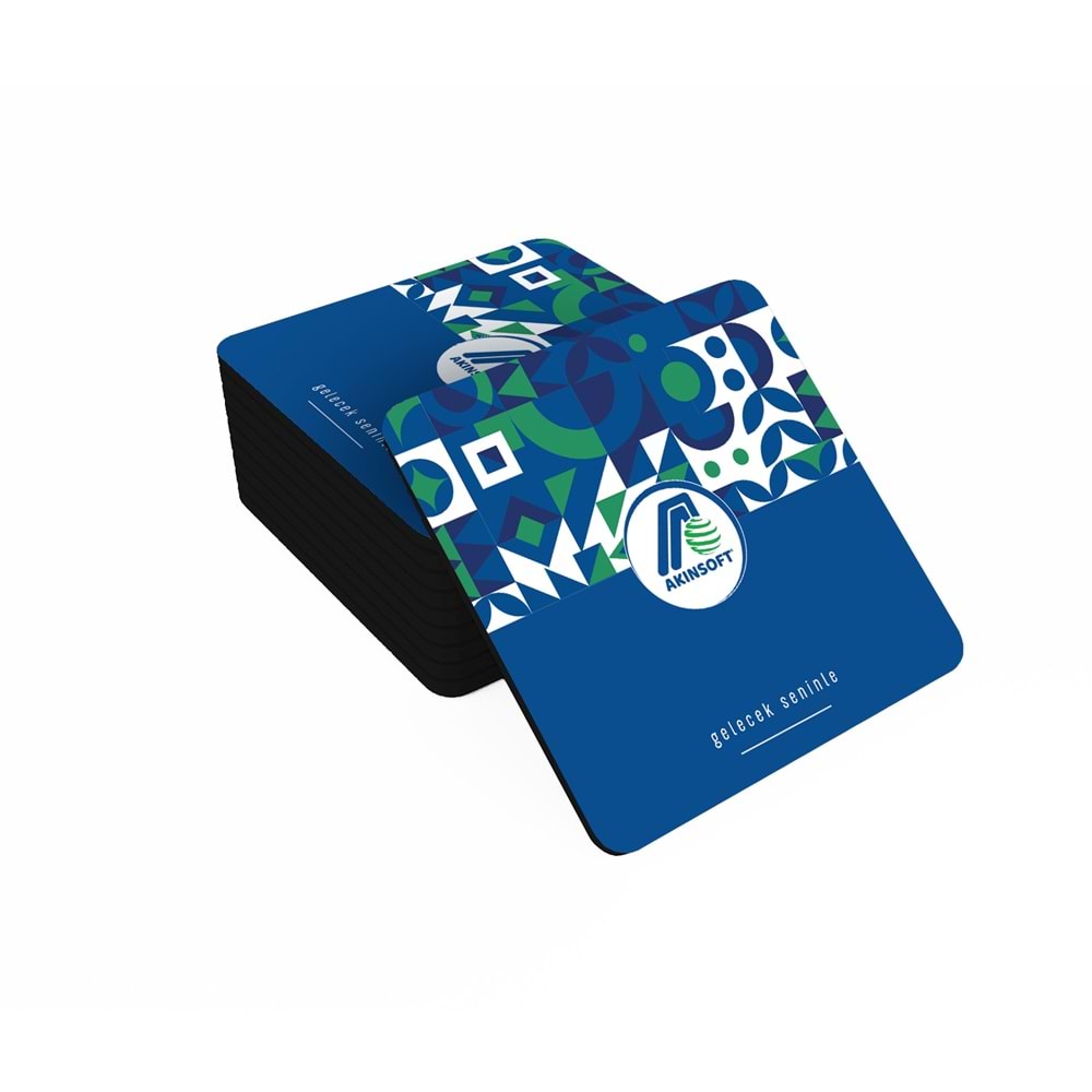 AKINSOFT Bardak Altlığı