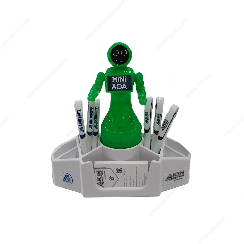 Mini Ada Kalemlik (Yeşil - Beyaz)