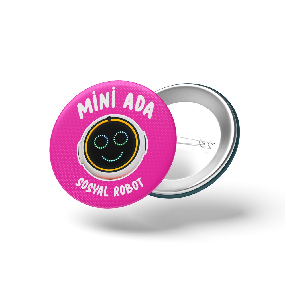 Mini Ada Badge (Pink)