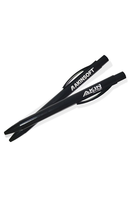 AKINSOFT-AKINROBOTICS Metal Pen (Black)