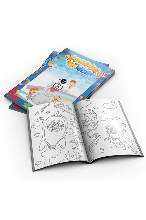 AKINROBOTICS Boyama Kitabı